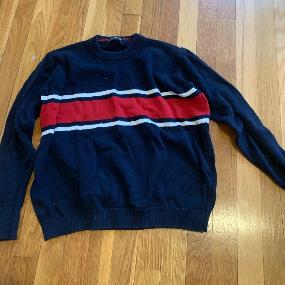 Brandy Melville Red, White and Blue Sweater